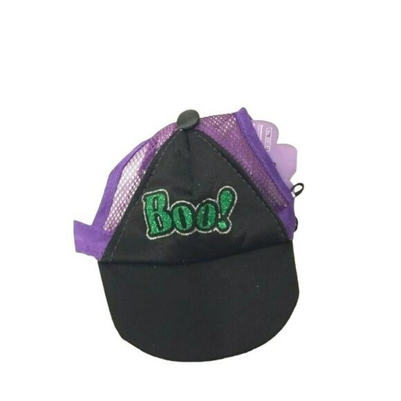 “Boo” Baseball Hat For Dogs Size S/M - Picture 2 of 6
